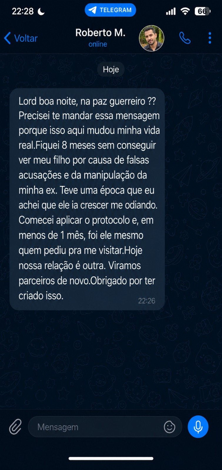 Depoimento Roberto