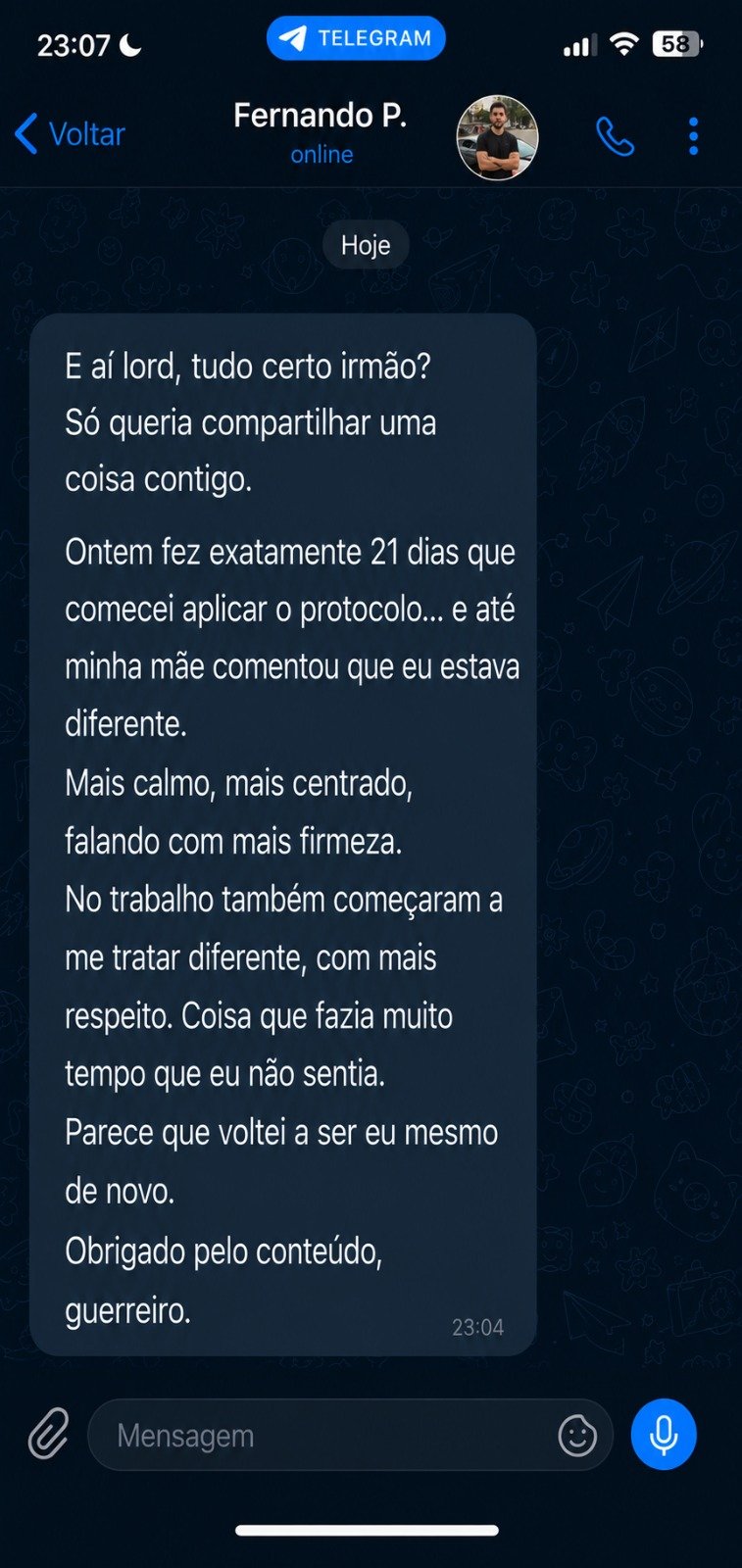 Depoimento Fernando